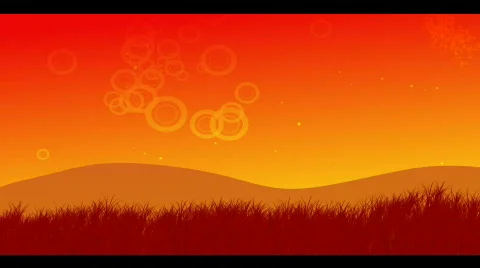 Red trees Stock Footage 342128