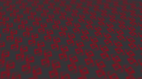 Red triangle and line motion Stock Footage 254482917