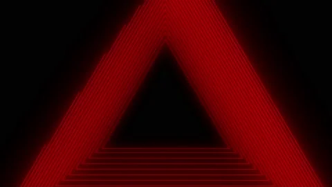 Red Triangle Background Stock Footage 139849401