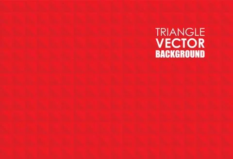 Red triangle background Stock Illustration