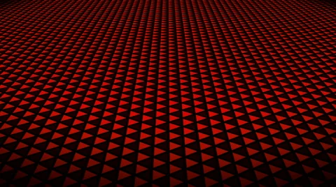 Red  triangle floor Stock Footage 45367592