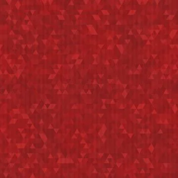 Red triangle seamless pattern. Stock Illustration