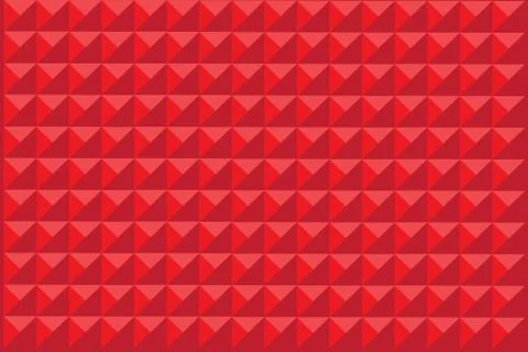 Red triangle, square abstract background Stock Illustration
