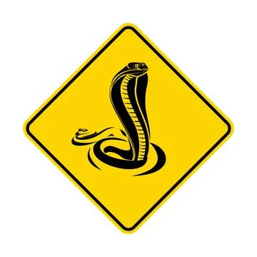 Red triangle warning icon on white isolation Stock Illustration