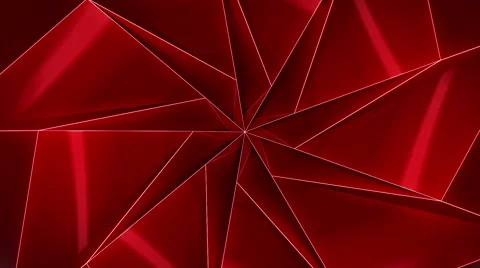 Red triangles Stock Footage 68667431