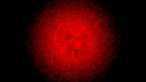 Red triangular low poly, Mosaic pattern Background, Vector illustration graph イラスト素材