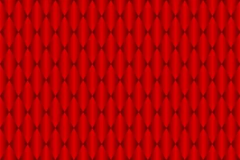 Red triangular seamless pattern. Bright geometric vector background. Easy to  Illustrazione stock