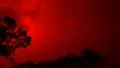 Red Tropical Jungle Thunderstorm red cloud to cloud lightning 16x9 Footage