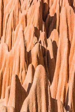 Red tsingy Stock Photos