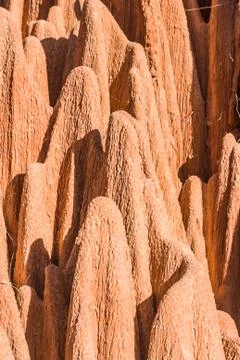 Red tsingy Stock Photos
