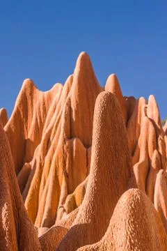 Red tsingy Stock Photos
