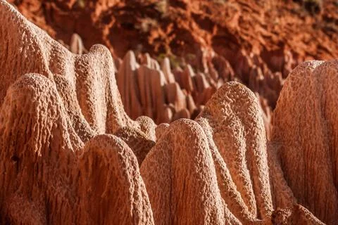 Red Tsingy Stock Photos