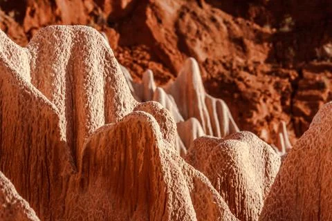 Red Tsingy Stock Photos