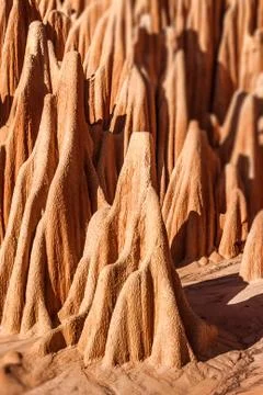 Red Tsingy Stock Photos