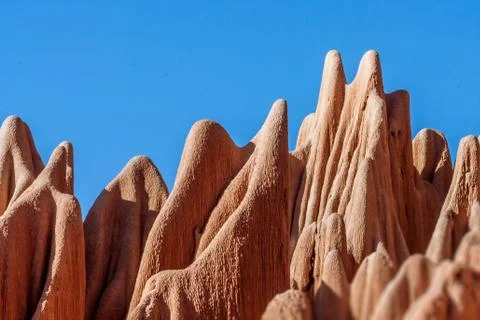 Red Tsingy Stock Photos