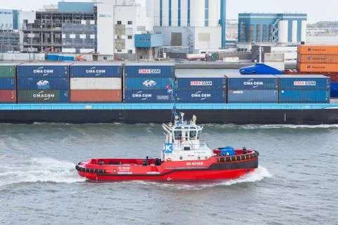 Red tug Stock Photos