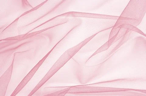 Red tulle background Stock Photos