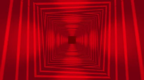 Red tunnel motion graphic Vidéo 53109039