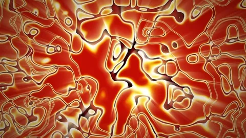 Red Twisting Glow Alien Curves Weird Abstract Motion Background Loop 1 Stock Footage 77271163