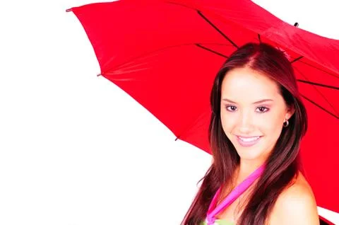 Red Umbrella Stock Photos