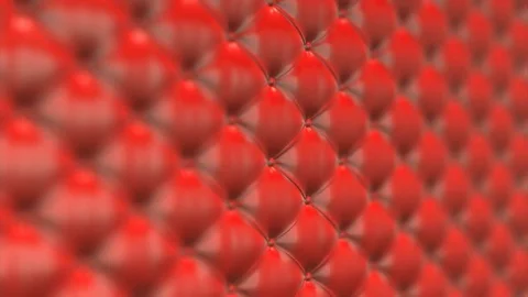 The red upholstery Stock Footage 74126468