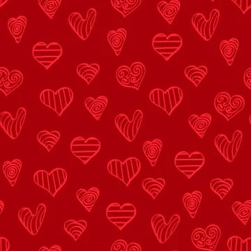Red valentine day backdrop Stock Illustration