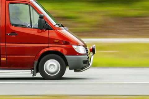 Red van Stock Photos