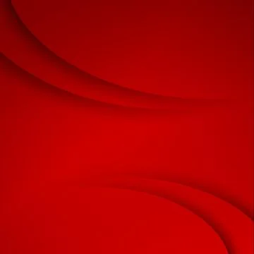 Red vector Abstract background with curves lines Stock Illustration