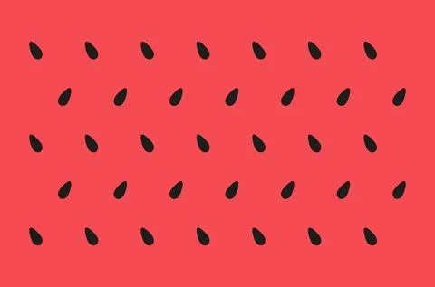 A red vector abstract texture of watermelon Stock Illustration