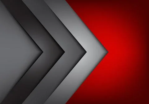 Red vector background overlap dimension Stock Illustration