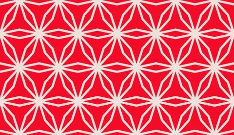 Red. Vector luxury abstract background. Vector seamless pattern Stock Illustration