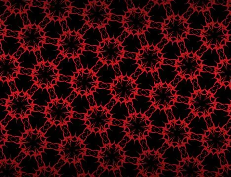 Red vector patterns Illustrazione stock