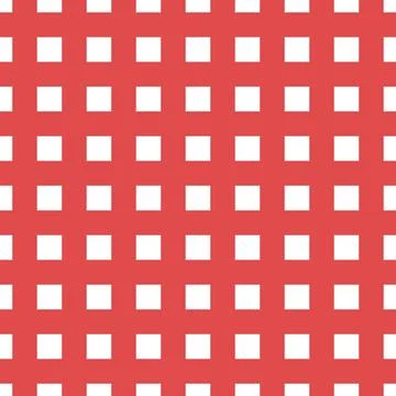 A Red Vector seamless pattern of colored abstract geometric shapes and grid Illustrazione stock