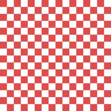 A Red Vector seamless pattern of colored abstract geometric shapes and grid イラスト素材