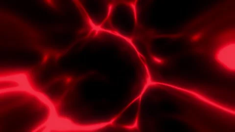 Red Veined Caustic Motion Background Stock Footage 276479096