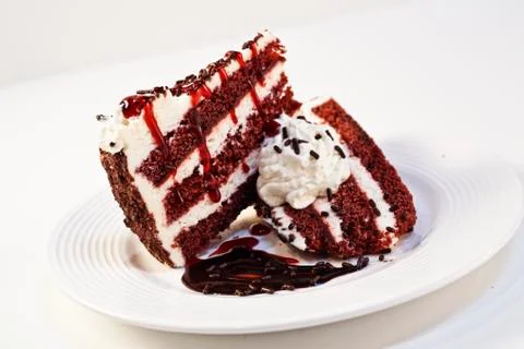Red Velvet Cake Stock Photos