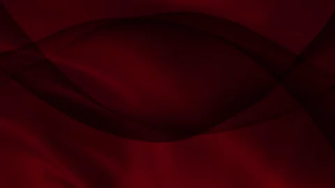 Red velvet wave gradient background with soft blur, elegant abstract flowing fab Stock Footage 341600697
