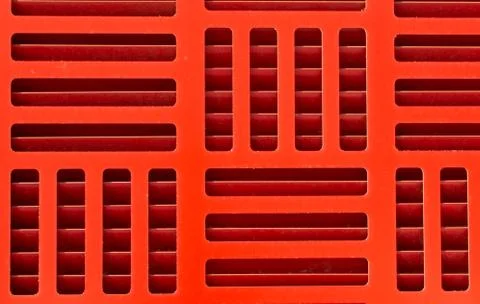Red Vent Pattern Stock Photos