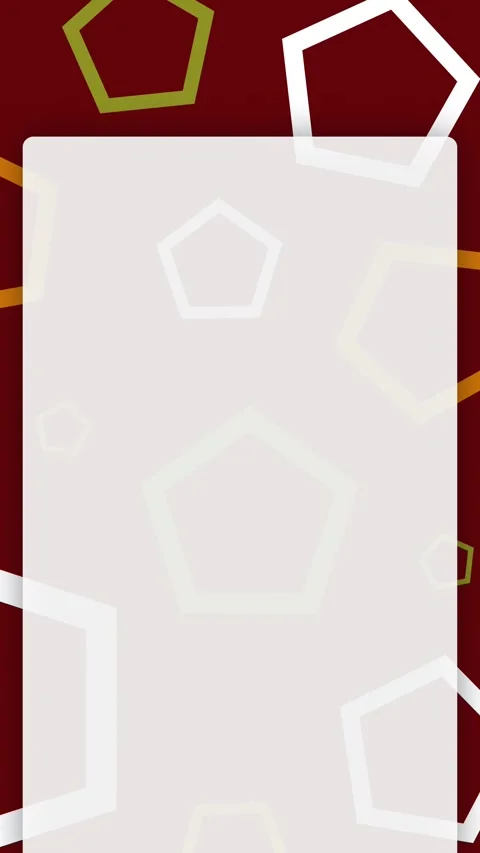 Red Vertical abstract animated geometric shapes backround for social media, stor Vídeos de archivo 281065210