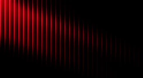 Red vertical lines on black background Stock Illustration