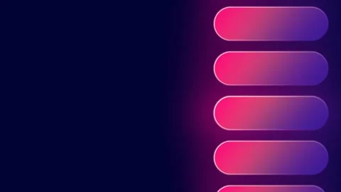 Red Vertical Menu Stock Footage 336063312