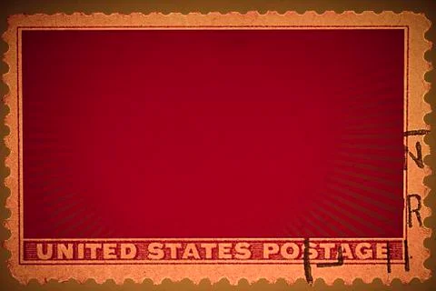 Red vintage stamp background Stock Illustration