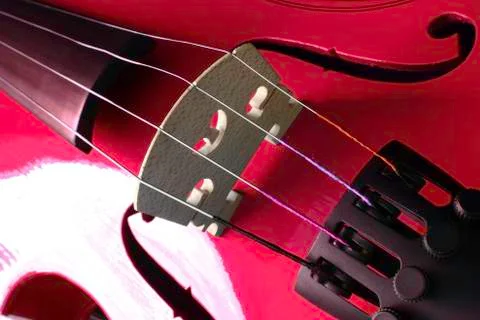 Red Violin 스톡 사진