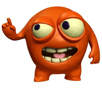 Red virus Stock-Illustration