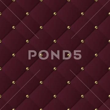 Red volume seamless pattern with square grid Stockillustratie