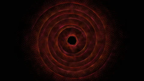 Red vortex. Abstract background with round circle. Stock Footage 152632032