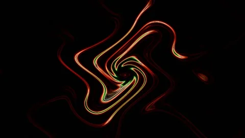 Red Vortex On A Black Background Stock Footage 131332886