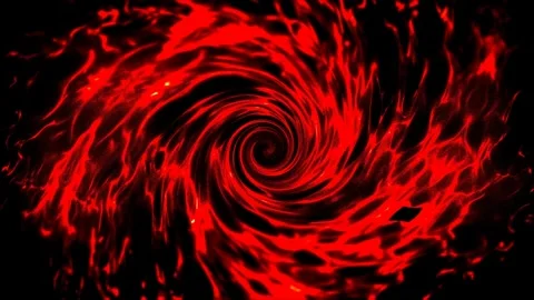 A red vortex of energy, magic, spells, movement of space. Stock Footage 294951297