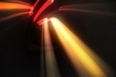 Red vortex with orange light イラスト素材