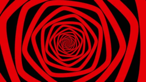 Red vortex Seamless loop Stock Footage 236616387